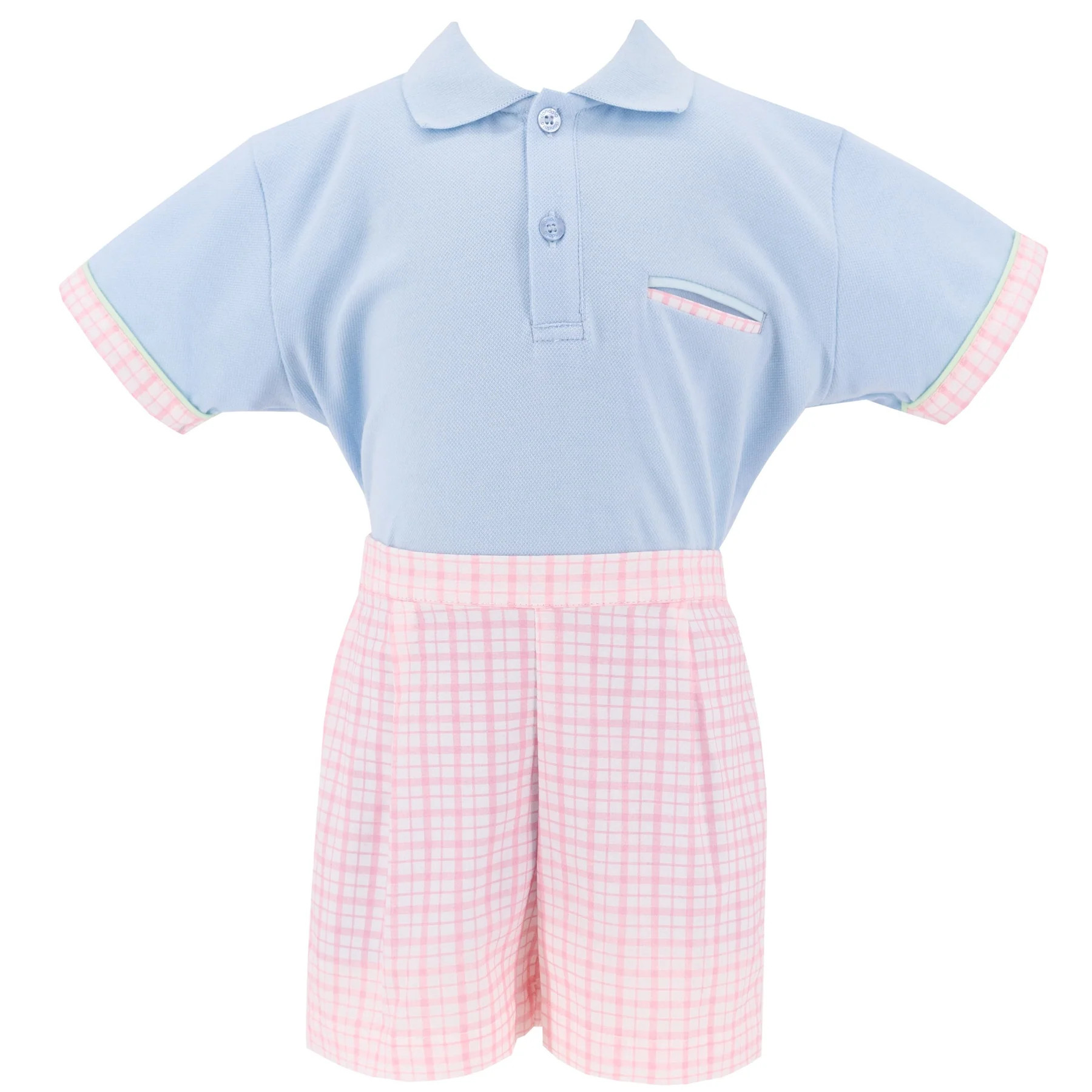 Heart Boy Polo Set | Dondolo