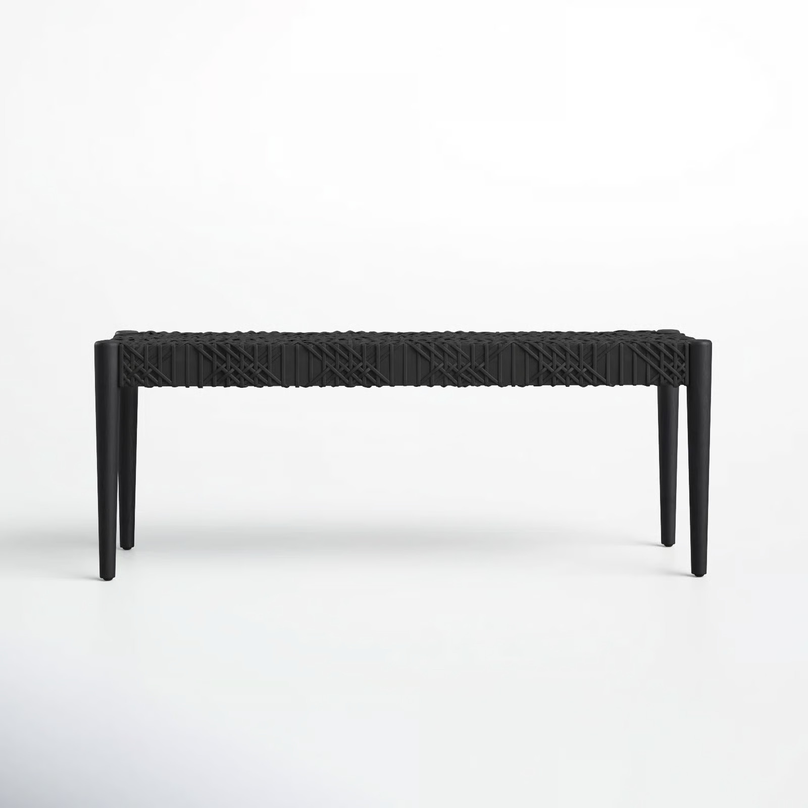 Kazbah 47" Genuine Leather Bench | AllModern
