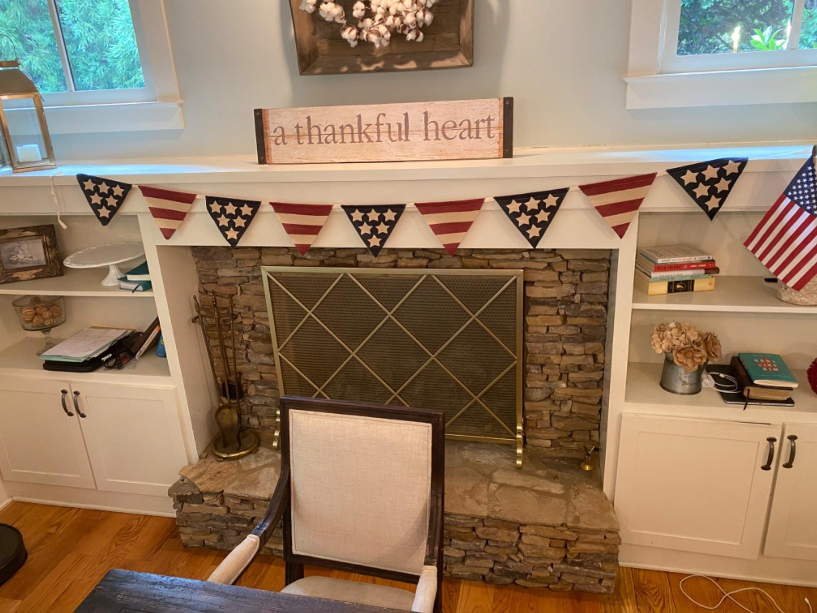 Christopher Knight Home Howell Single Panel Iron Fireplace Screen, Gold | Amazon (US)