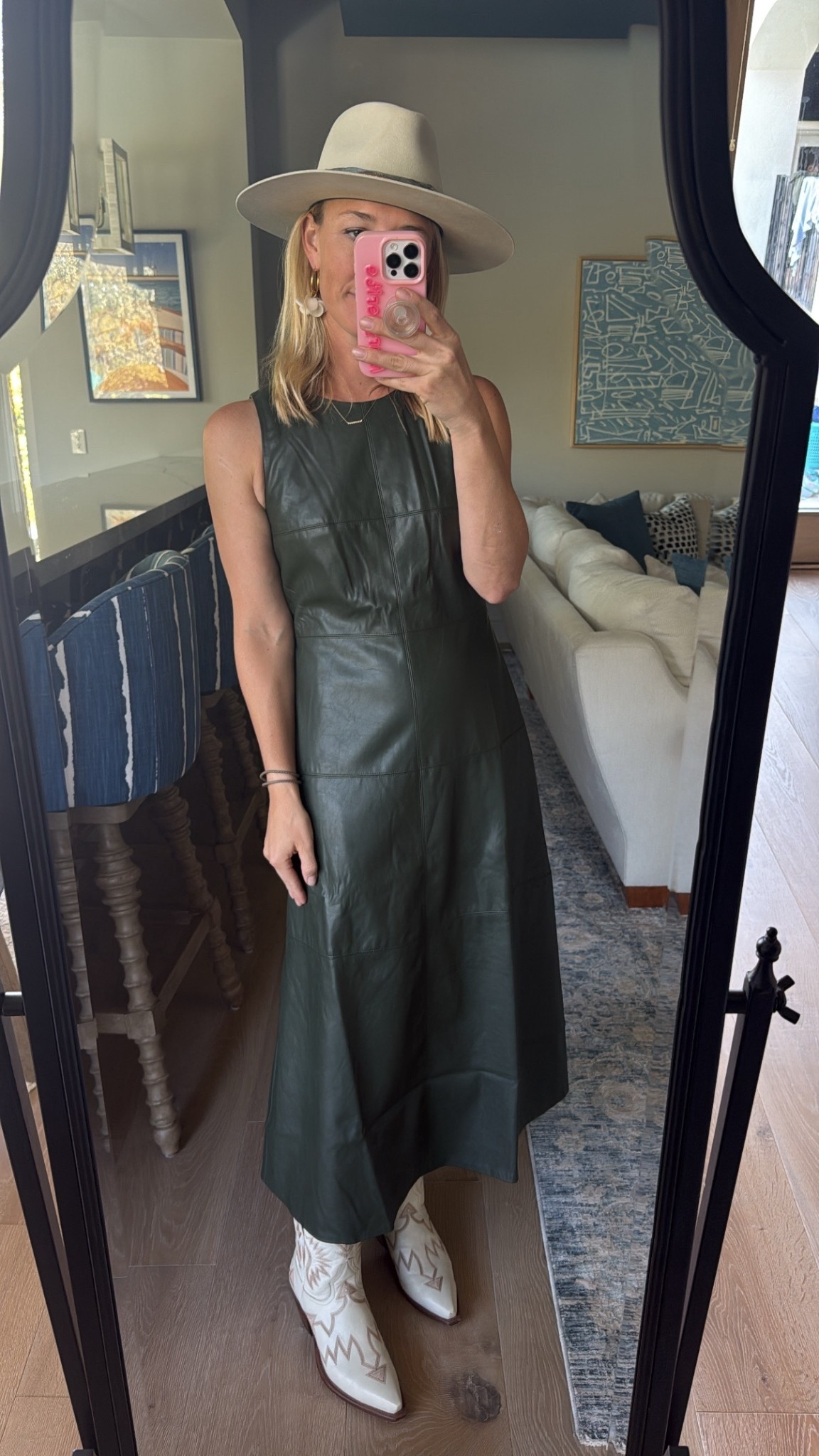 My most favorite Tuckernuck purchase EVER! A vegan leather dress. Use code yourock for 20% off. I’m wearing a small 

#LTKStyleTip #LTKSeasonal