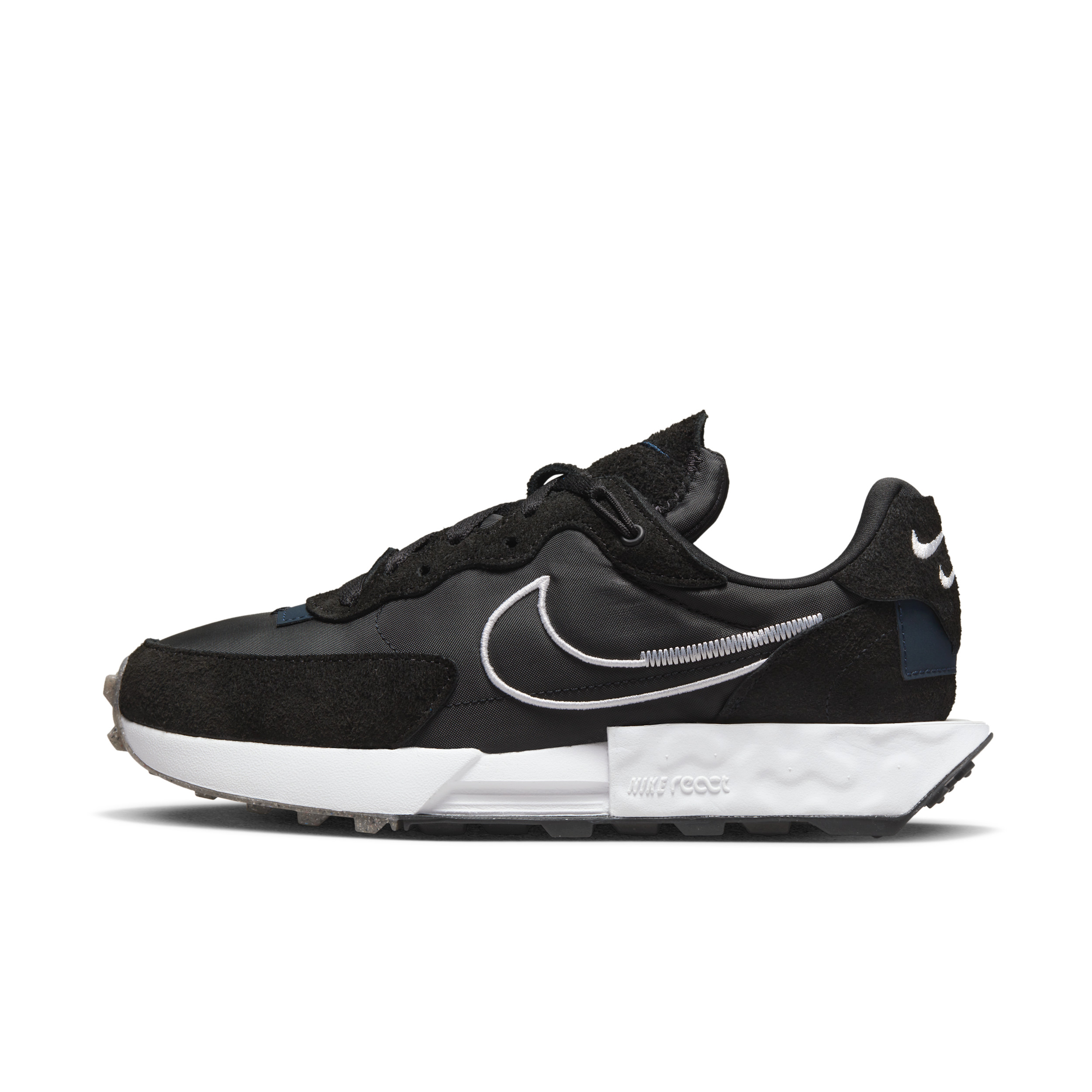 Nike Women's FonTank Topa Waffle Shoes in Black, Size: 11 | DC3579-005 | Nike (US)