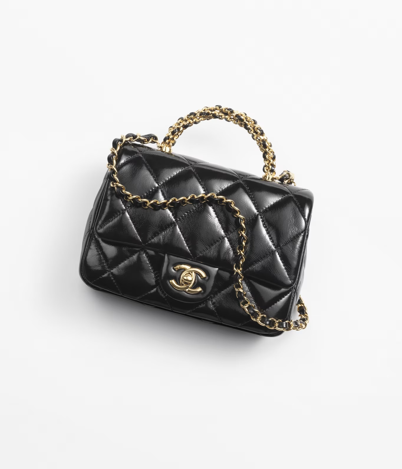 Shiny Lambskin & Gold-Tone Metal | Chanel, Inc. (US)