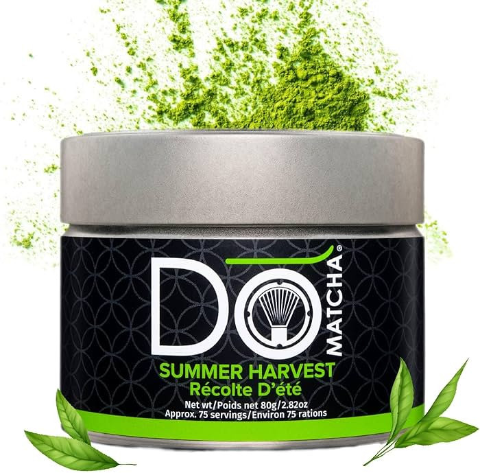 DoMatcha Green Tea, Summer Harvest Matcha, 80g Tin | Amazon (CA)