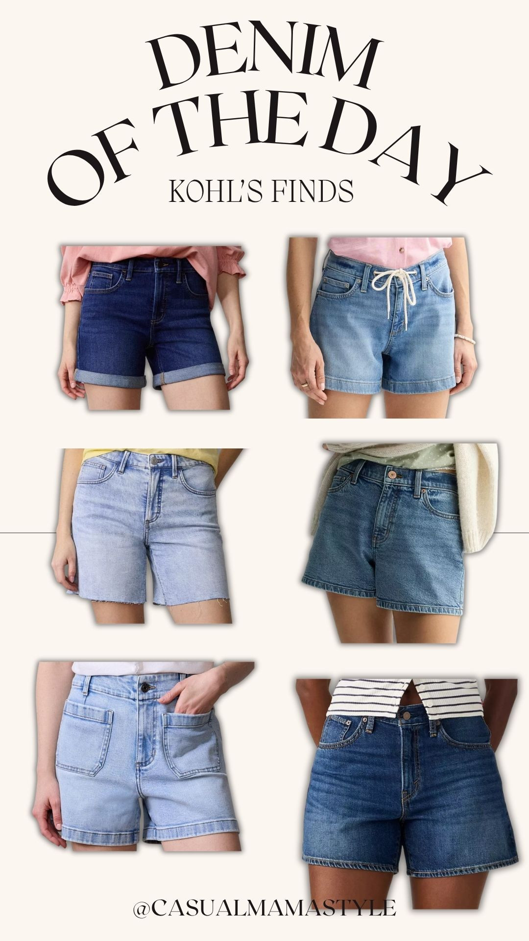 The search for you favorite denim shorts ends here at @Kohls ! These styles are classic and the fits are true. #kohls #kohlspartner 
If you haven't found your perfect pair its because you're looking at the wrong place! grab 20% off now!

#LTKgrwm #LTKootd #LTKmomlife