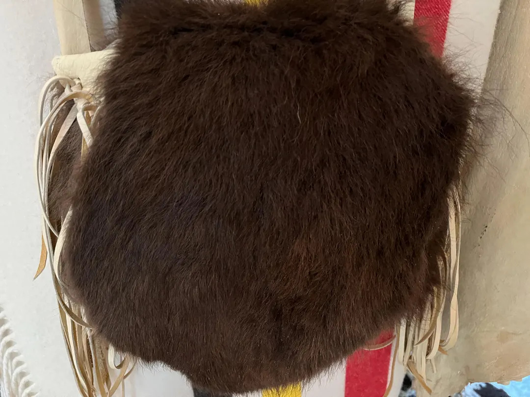 Genuine American Buffalo/bison Unique Fur-on Hand Bag - Etsy | Etsy (US)