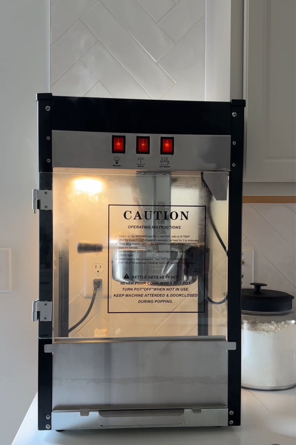 Popcorn machine 

#LTKhome #LTKparties #LTKSeasonal