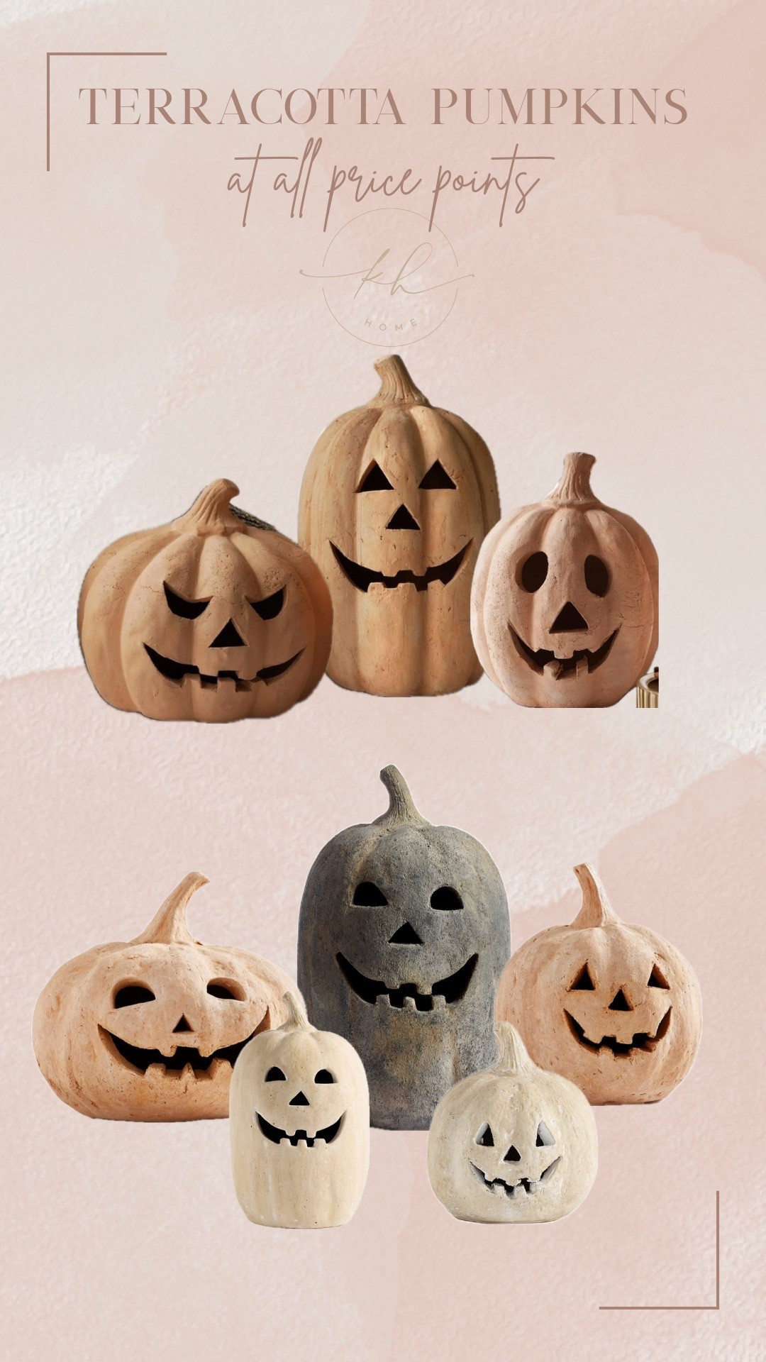 Terracotta Pumpkins at all price points!  

#LTKSeasonal #LTKHome #LTKStyleTip