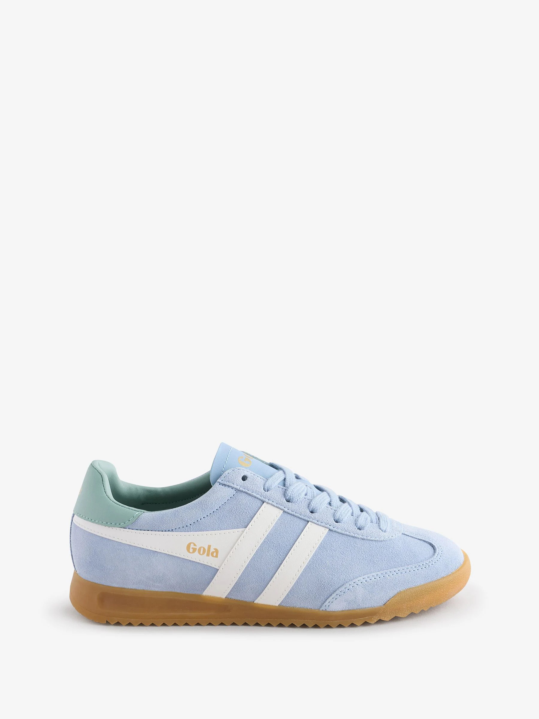 Gola Gola Blue Ladies Torpedo Leather Lace-Up Trainers | Next US