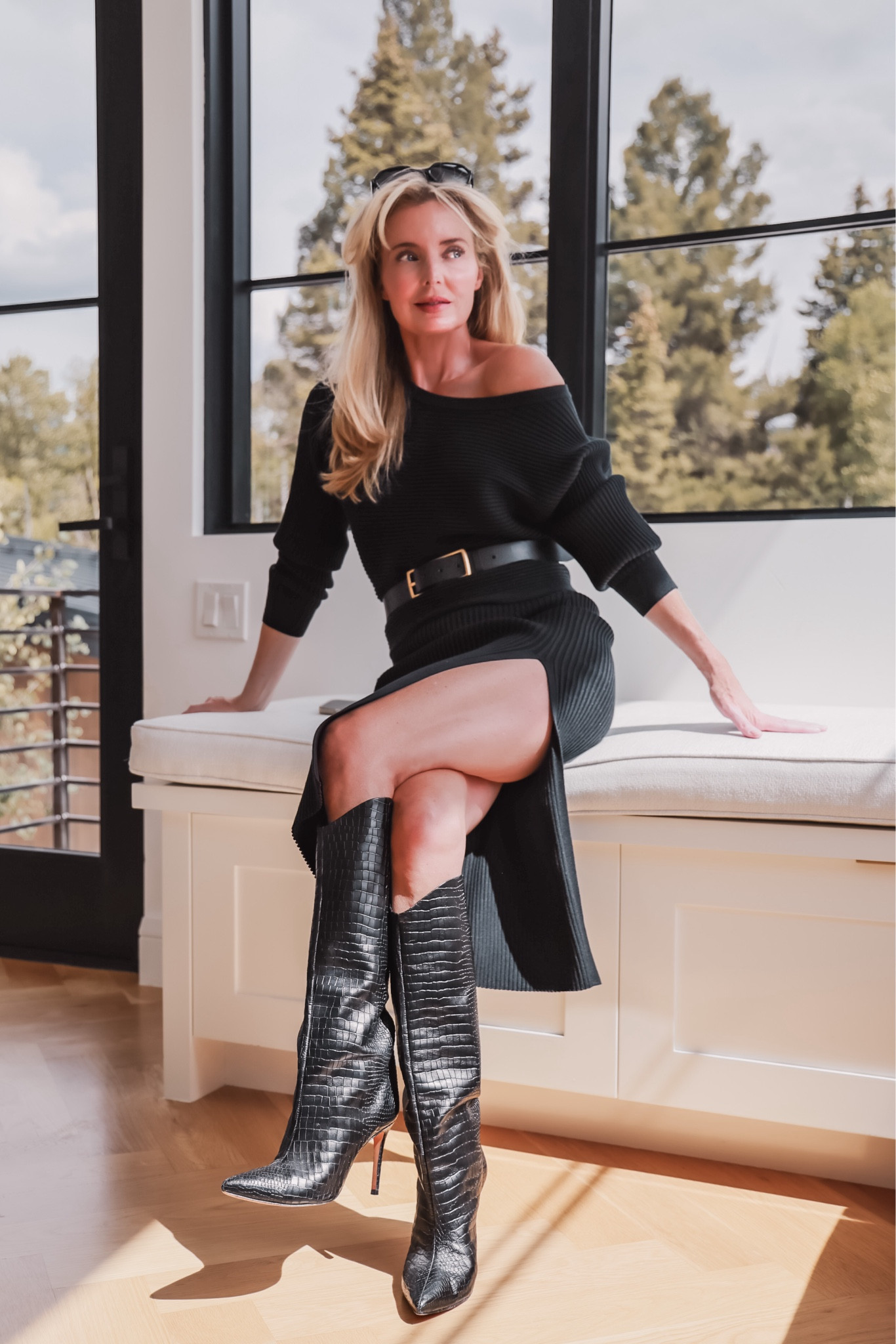 I’ve had these Schutz boots from @Nordstrom for 3+ years and always look forward to pulling them out each fall! #NordstromPartner 

These boots have a cool croc-embossed texture, a flattering pointed-toe, and a manageable 3.5” heel. They do have a higher heel, but they’re very comfortable and easy to walk in *for heels*. I love styling them with dresses and skirts, because they really dial up the sexy. But you can also wear them with jeans for a more casual look. Fit runs true to size. 

~Erin xo 

#LTKSeasonal #LTKShoeCrush