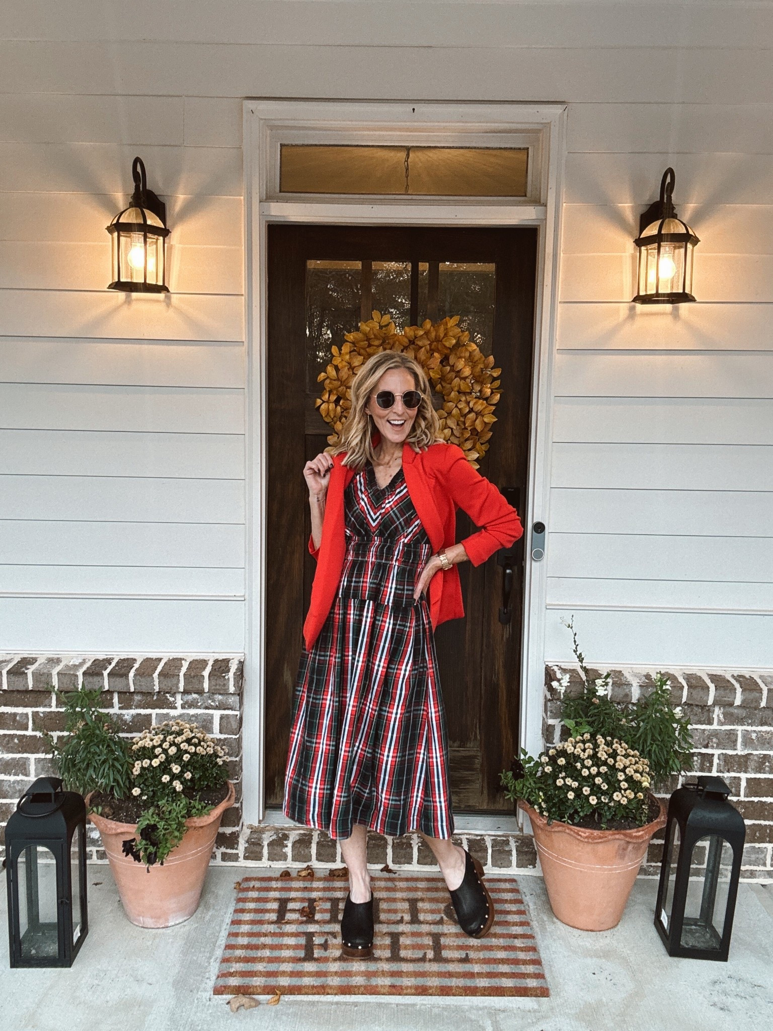 I’m partnering with Walmart to share outfits that work as hard as you do — because between errands, work, college-mom life, and all the things, we deserve pieces that actually show up for us. Comment WALMART and I’ll send the links straight to you.
-
These Walmart scuba-knit blazers are truly some of my favorites this season. They’re all under $25, they layer beautifully over pieces we already have in our closets, and they instantly pull an outfit together without feeling stiff or fussy. And if you’re looking for a little “smart splurge,” this gray coat-blazer from Free Assembly is worth every bit of its $40 price tag — warm, structured, and the perfect partner to your favorite denim.

From plaid to stripes to leopard to a classic black knit dress… every single one of these looks is from Walmart and linked up for you in my LTK.

Sizing 
Dresses - xs
Jeans - size zero 
Blazers - scuba knit - small 
Gray blazer - XS 
.
.
.

Affordable blazers for fall, Walmart workwear, blazer outfit ideas for women over 40, teacher outfit ideas, fall layering essentials, budget-friendly fall fashion, Walmart Free Assembly favorites, everyday outfits for busy moms, versatile fall wardrobe staples, easy fall outfits.
