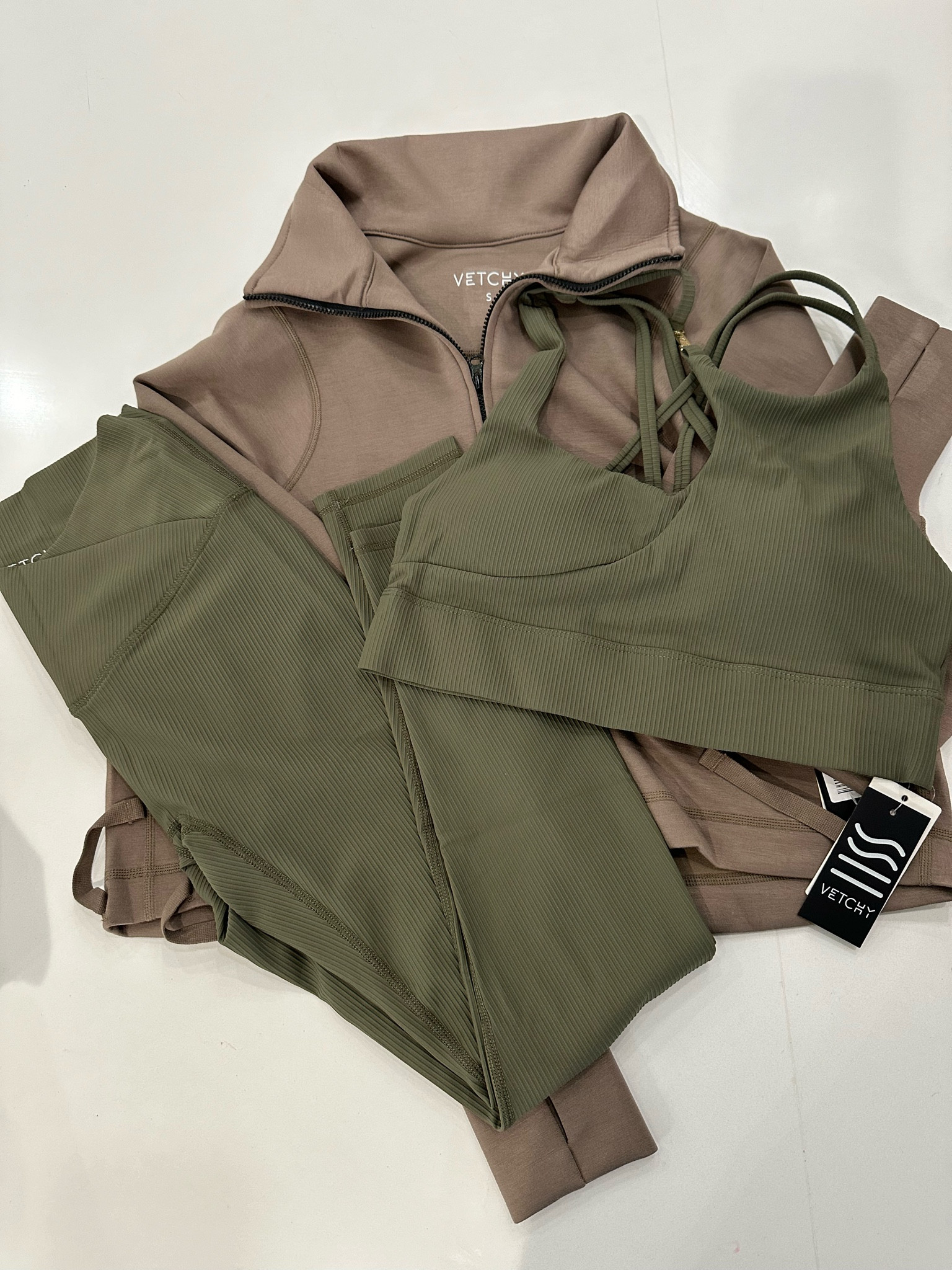 Vetchy Activewear - Melrose Army Ribbed 

#activewear #vetchygirl

#LTKfindsunder100 #LTKfitness #LTKstyletip