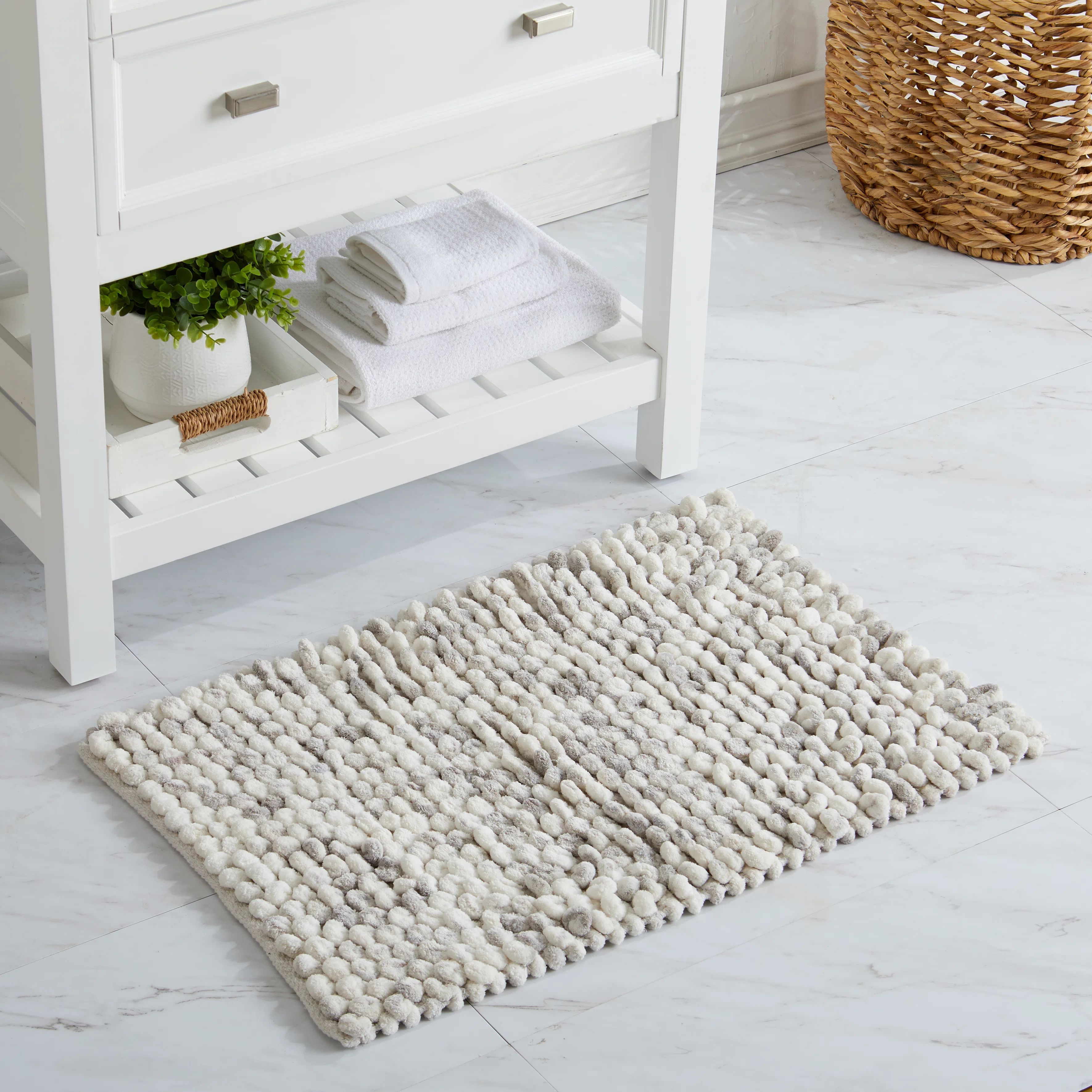 Latitude Run® Cotton Blend Bath Rug | Wayfair | Wayfair North America