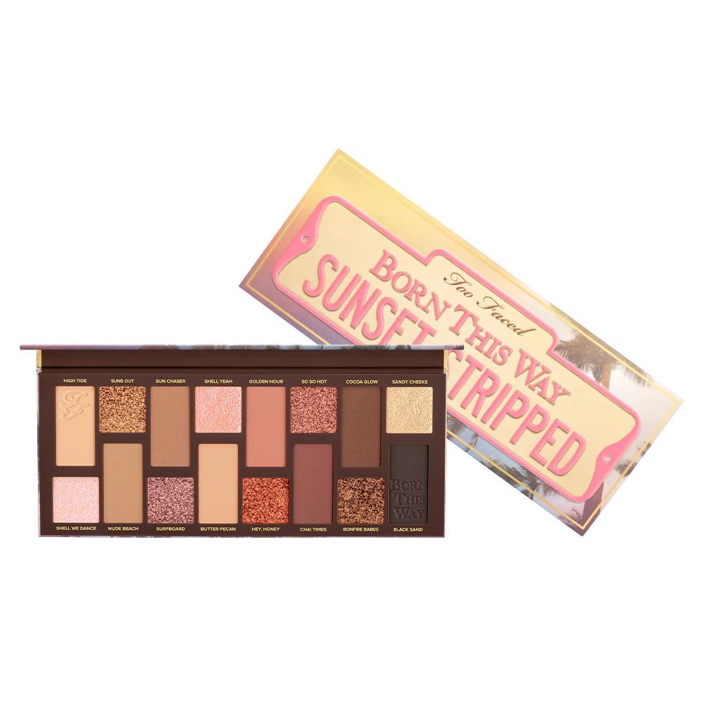 Born This Way Sunset Stripped Eyeshadow Palette | TooFaced | Too Faced US