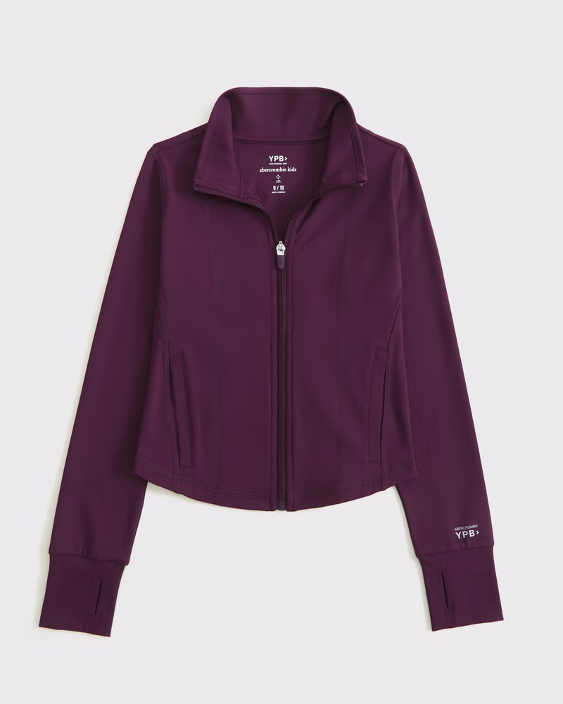 ypb mockneck full-zip | Abercrombie & Fitch (US)