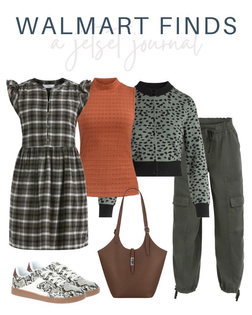 Here are some really cute Walmart pieces that make the perfect outfit for fall!
#joggerpants #plaiddress #affordablefashion #falllook #outfitinspo #walmartfinds #falloutfit #cuteaccessories #outfitidea #walmartfashion #fallstyle

#LTKU #LTKStyleTip #LTKSeasonal