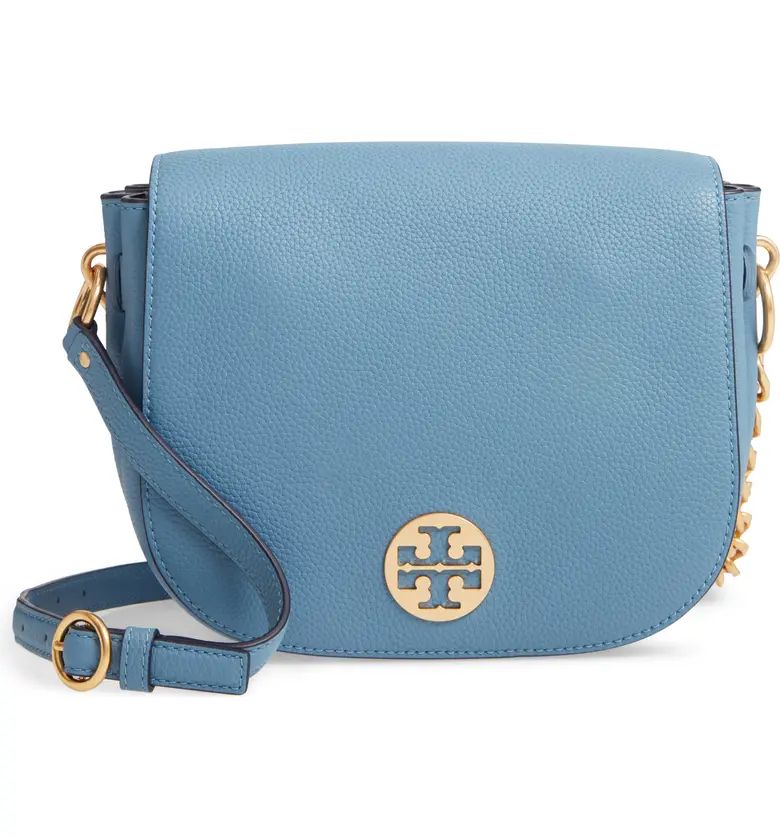 Tory Burch Everly Leather Flap Saddle Bag | Nordstrom | Nordstrom