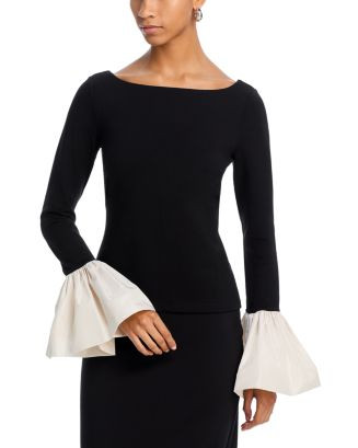 Paige Flutter Cuff Top | Bloomingdale's (US)