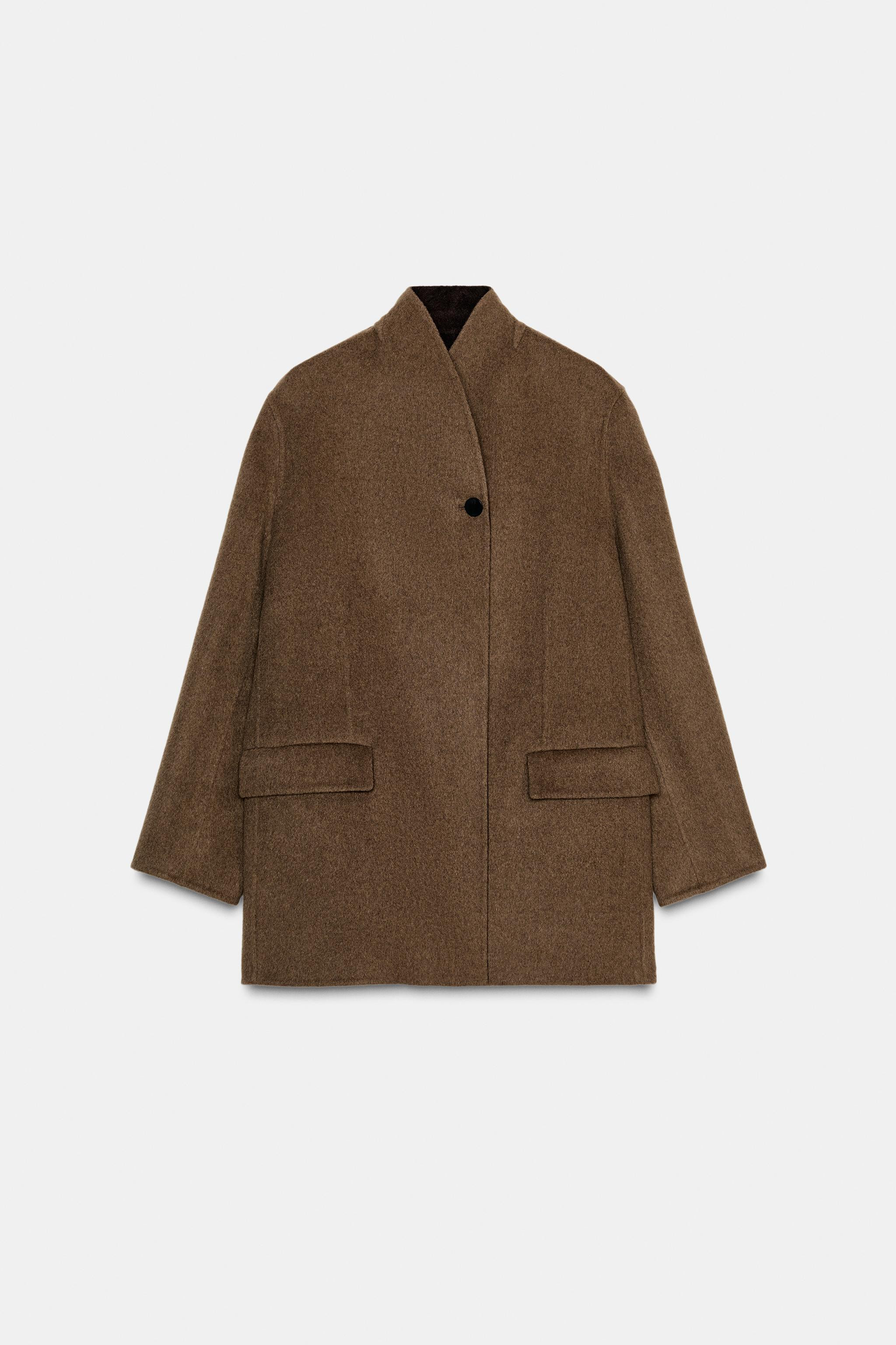 OVERSIZED BLAZER WITH WOOL ZW COLLECTION | Zara US