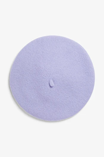 Lilac classic beret | Monki