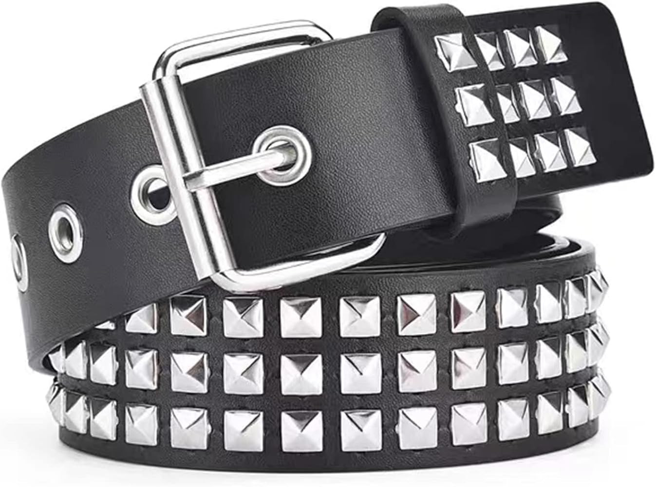 Studded Punk Y2K Goth Belt for Men or Women | Amazon (US)