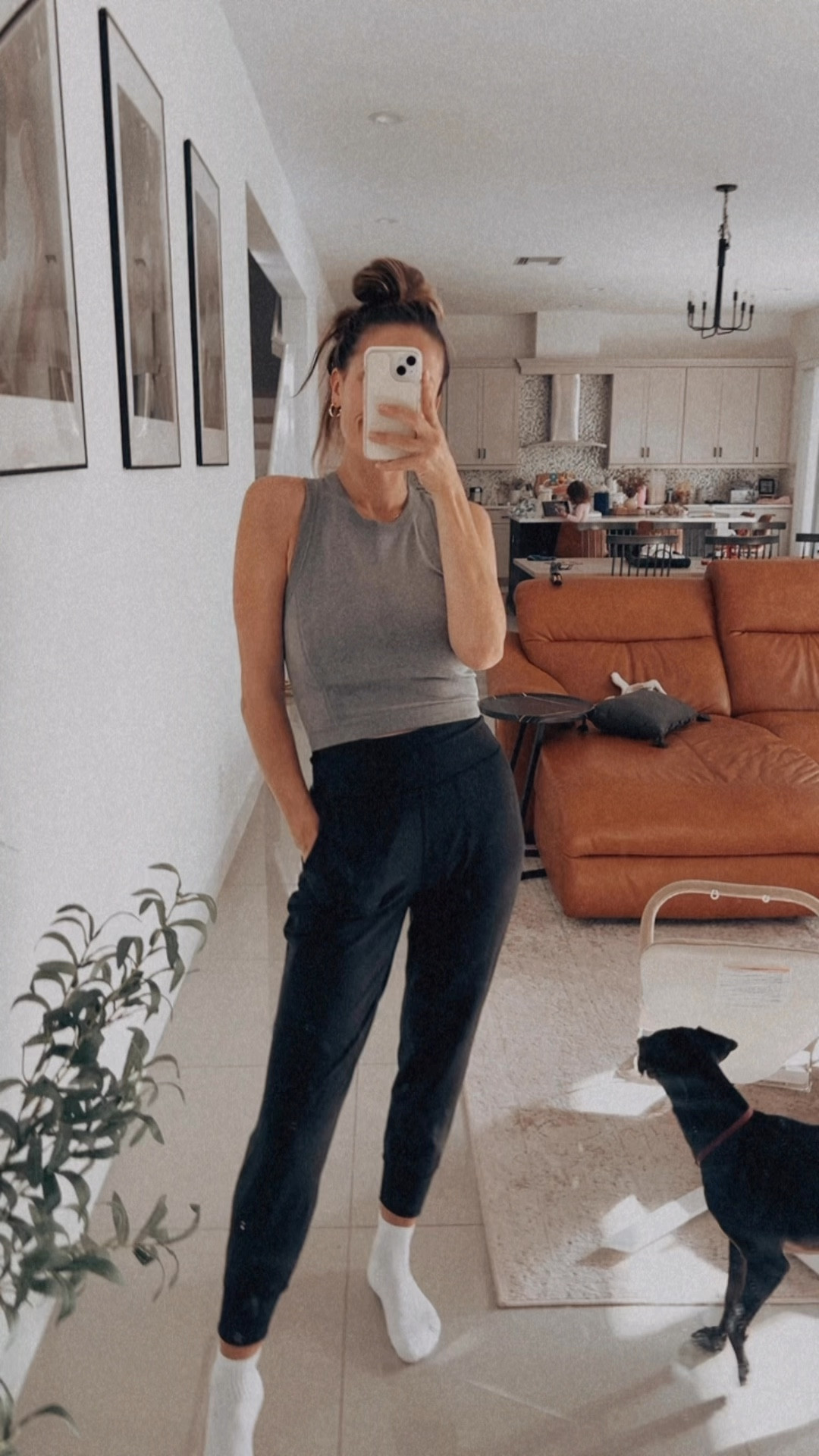 Mom fit of the day. 

Women’s wear, Athleisure, joggers, women’s tank top, old navy, mom OOTD, sale alert 

#LTKActive #LTKSaleAlert