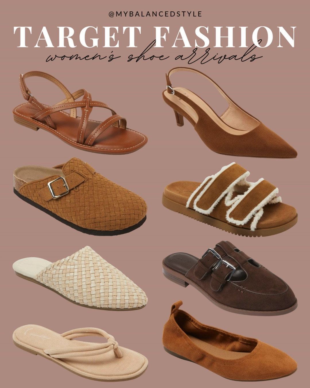 Target new shoe arrivals

Summer sandals
White sneakers
Comfortable walking shoes
Platform sandals
Strappy heels
Espadrille wedges
Slip-on flats
Mesh ballet flats
Everyday casual sneakers

#LTKSeasonal #LTKSaleAlert