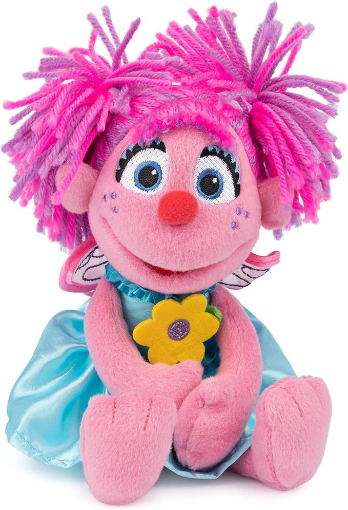 GUND Sesame Street Official Abby Cadabby Muppet Plush, Premium Plush Toy for Ages 1 & Up, Pink/Bl... | Amazon (US)
