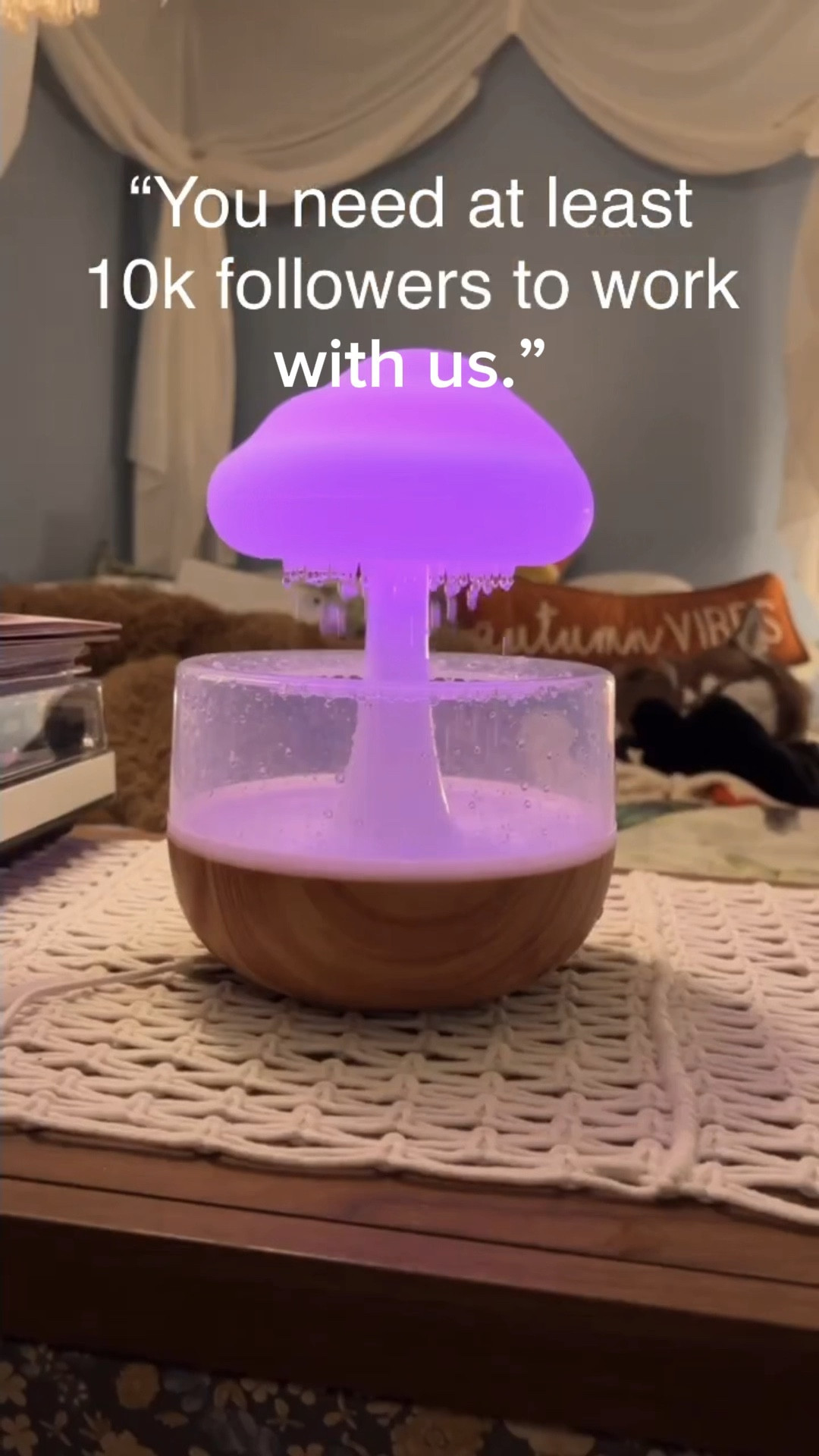 Purple Mushroom Ceramic Candle Jar curated on LTK