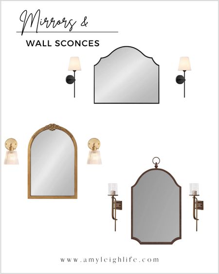Mirrors and wall sconces. 

arch mirror, arched mirror, gold arch mirror, vintage mirror, vintage arch mirror, antique mirror, old fashioned mirror, wall decor, mirror, mirror wall, amazon mirror, bathroom mirror, bedroom mirror, mirror above fireplace, mirror above dresser, wall vanity mirror, vanity mirror, bathroom vanity mirror, dining room mirror, entry mirror, entrance mirror, entryway mirror, entry way mirror, entry decor, entryway decor, entry way decor, entrance hall decor, mirror above console table, hallway mirror, mirror at top of stairs, fireplace mirror, mantle mirror, mantel mirror, mantle decor, mantel decor, living room mirror, large wall mirror, nightstand mirror, scroll mirror, gold frame mirror, baroque mirror, vintage home, vintage home decor, vintage home finds, vintage home, gold bathroom mirror, gold arch mirror, gold bedroom mirror, gold living room mirror, antique gold mirror, console table mirror, Amy leigh life, sale alert, home decor sale finds, modern mirror, Sconce, wall sconces, bathroom sconces, brass sconce, kitchen sconce, bedroom sconces, dining room sconce, living room sconces, living room sconce, vintage lighting, vintage wall sconce, vintage wall sconces, hardwired sconce, hardwired wall sconce, amazon sconce, amazon wall sconce, gold wall sconces, gold wall sconce, set of 2 sconces, light fixture, flush mount, lighting options, lighting fixtures, light fixtures, light light

#amyleighlife
#mirrors

Prices can change. 

#LTKfindsunder100 #LTKhome #LTKstyletip