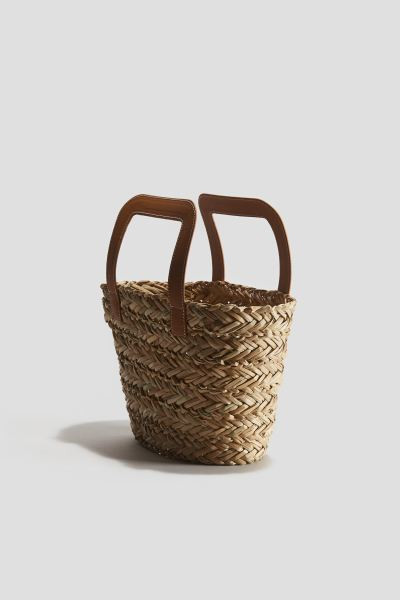 Capazo de paja | H&M (FR, IT, ES, PT, BE)