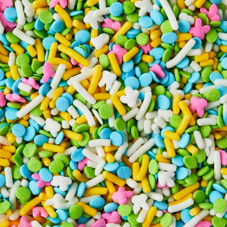 Great Value Easter Bunny Sprinkle Tub, Multi-color, 8.5 ounces | Walmart (US)