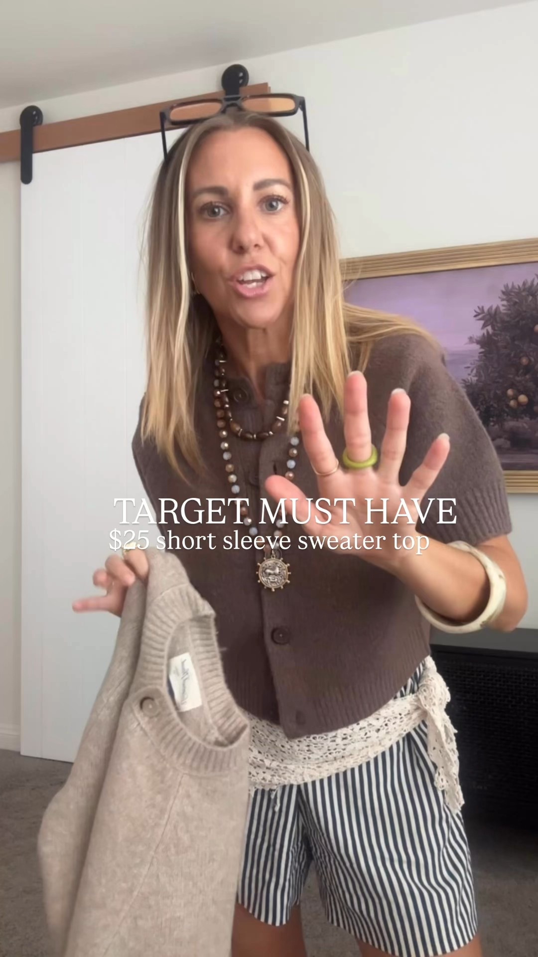 $25 Target short sleeve sweater top
Fits tts wearing size xs
Fall fashion finds


#LTKStyleTip #LTKFindsUnder50 #LTKSaleAlert