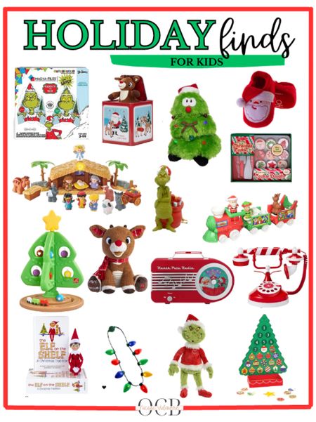 Holiday Kids for Kids- We love pulling these toys out every year at Christmas! 

#LTKkids #LTKGiftGuide #LTKHoliday