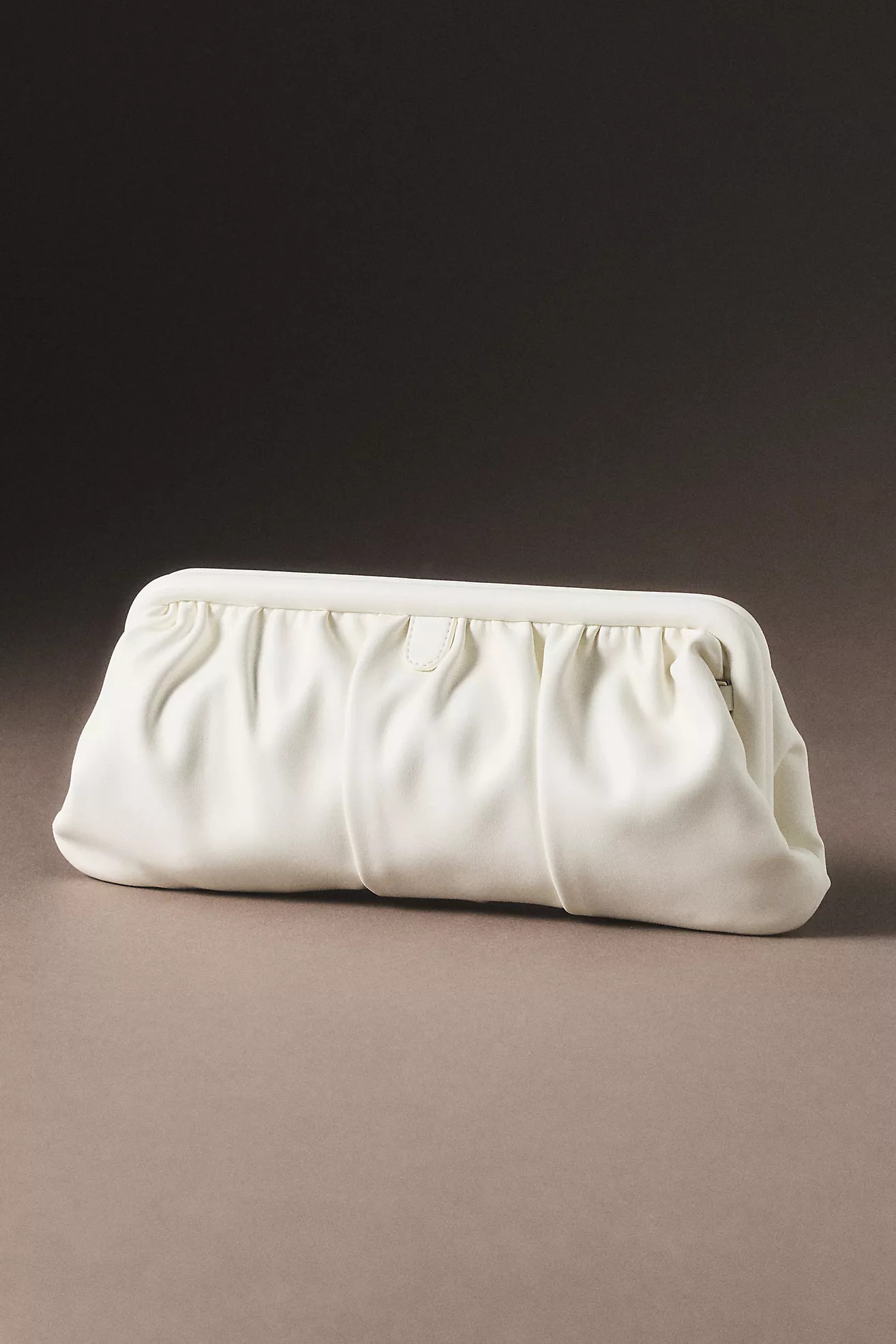 Olga Berg Catherine Gathered Clutch | Anthropologie (US)