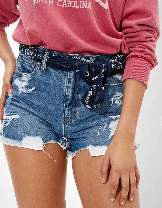 AE Denim Mom Shorts | American Eagle Outfitters (US & CA)