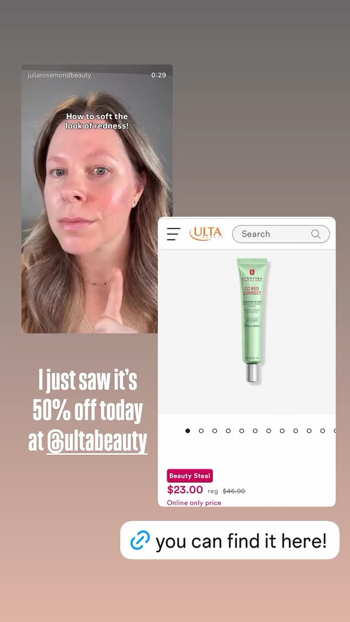 I just saw it’s 50% off today at @ultabeauty
