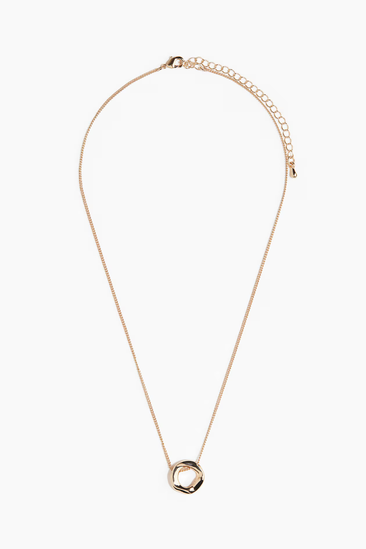 Necklace with Ring Pendant - Gold-colored - Ladies | H&M US | H&M (US + CA)