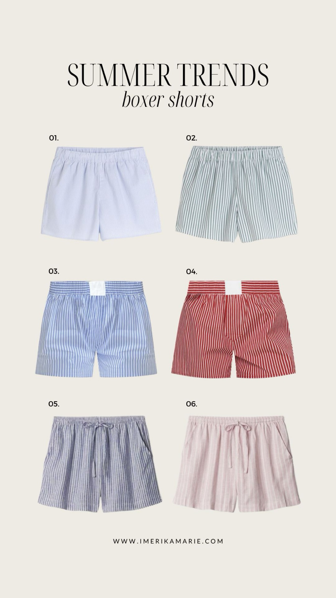 Summer fashion trends: Boxer Shorts

Boxer shorts, poplin boxer shorts, hollister, princess polly, gap

#LTKStyleTip #LTKFindsUnder100 #LTKSeasonal