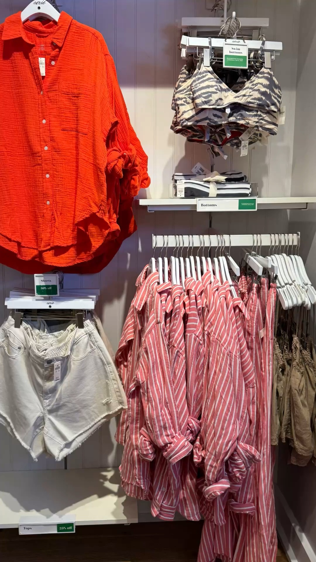 It’s giving effortless, it’s giving “I planned this” (but didn’t). 
Walk into @Aerie Aerie, head straight to your favorite layout… and boom — your next outfit is already styled for you. No overthinking, no guessing, just grab + go 🙌✨
Summer outfit, beach out fit, vacation outfit, swimsuit, bikini, one piece.

#LTKxAerie #LTKSeasonal #LTKSaleAlert