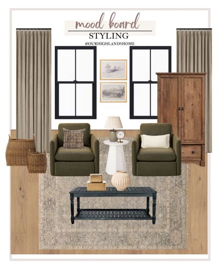 living room styling. browns and green tones  

#LTKSaleAlert #LTKHome #LTKStyleTip