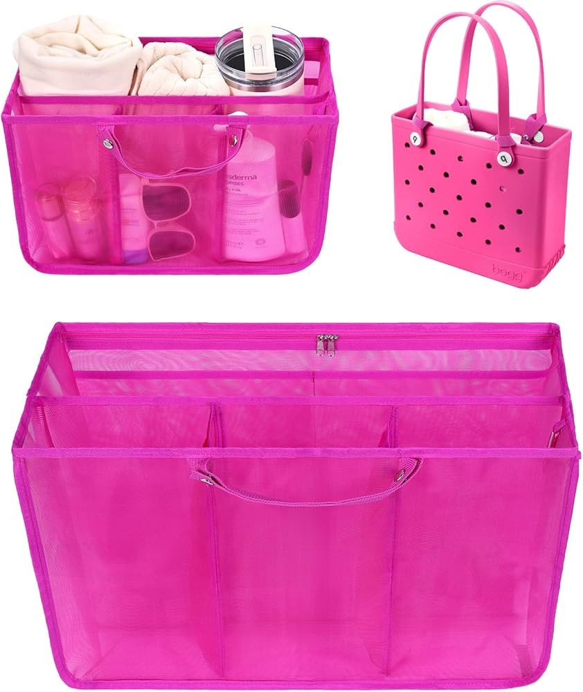 OUTXE Beach Bag Organizer Compatible with Baby Bogg Bag Accessories Inserts, Lightweight Mesh Ins... | Amazon (US)