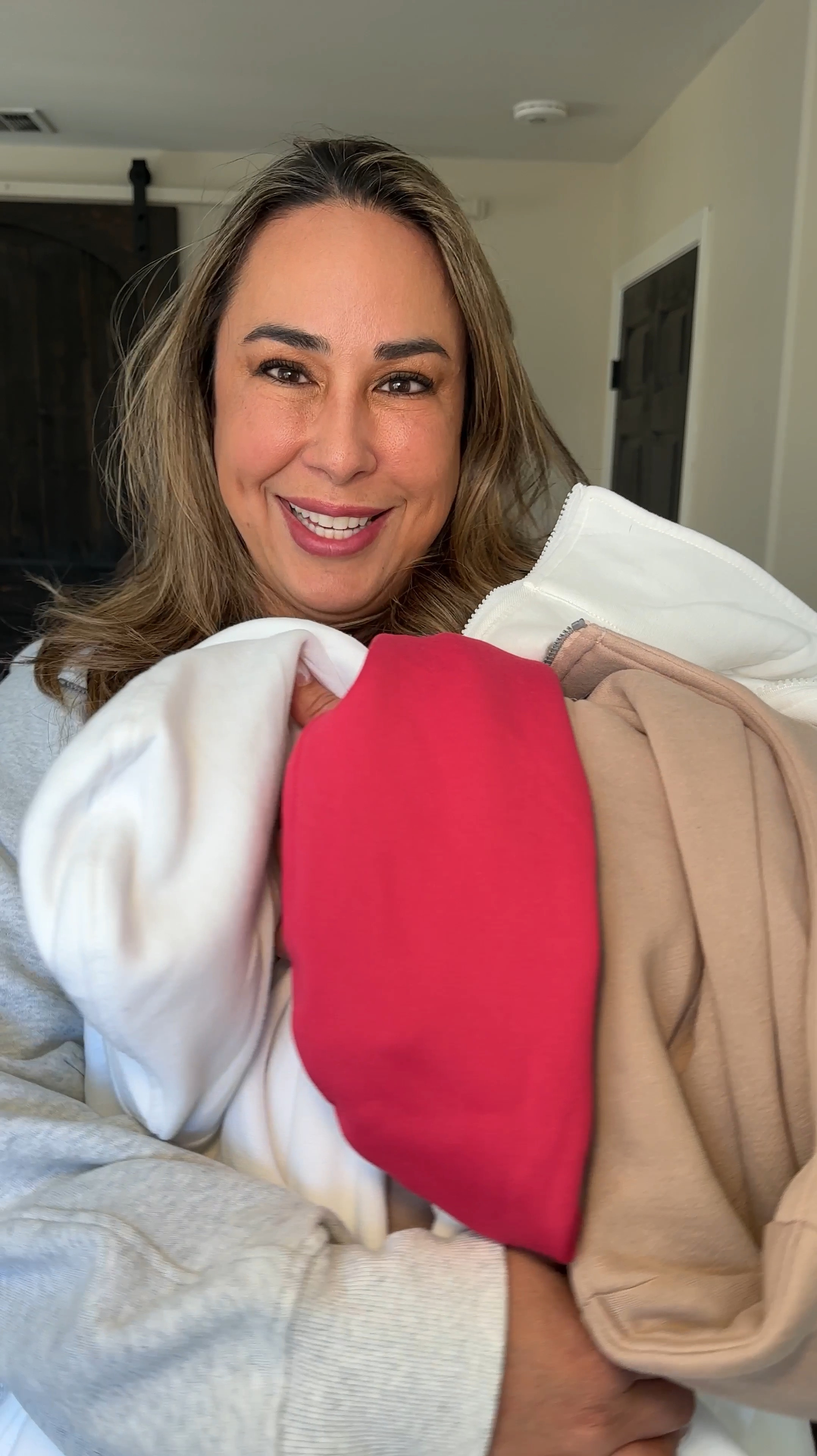 There are so many Lululemon look for less reels but I haven’t seen them on a midsize body compared with the actual Lululemon to get a good comparison. So I decided to make one. I went to Lululemon and bought the Lululemon Scuba Oversized half zip hoodie xl/xxl. I LOVE it. It’s comfy and soft. It lays just right, but it’s $118!!!

Then I went on amazon and found the most recommended Lululemon look for less options. With these prices I can get several colors!

The main difference is none of them lay exactly the same, the hoods aren’t as floppy, but they are good enough for me, and great for my wallet!

#LTKSeasonal #LTKStyleTip #LTKVideo