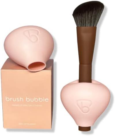 Original Brush Bubble Makeup Brush Holders. A Storage & Travel Organizer Case for Brushes. Pink | Amazon (US)