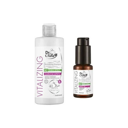 Farmasi Dr. C. Tuna Vitalizing Garlic & Capixyl Hair Care Set | Walmart (US)