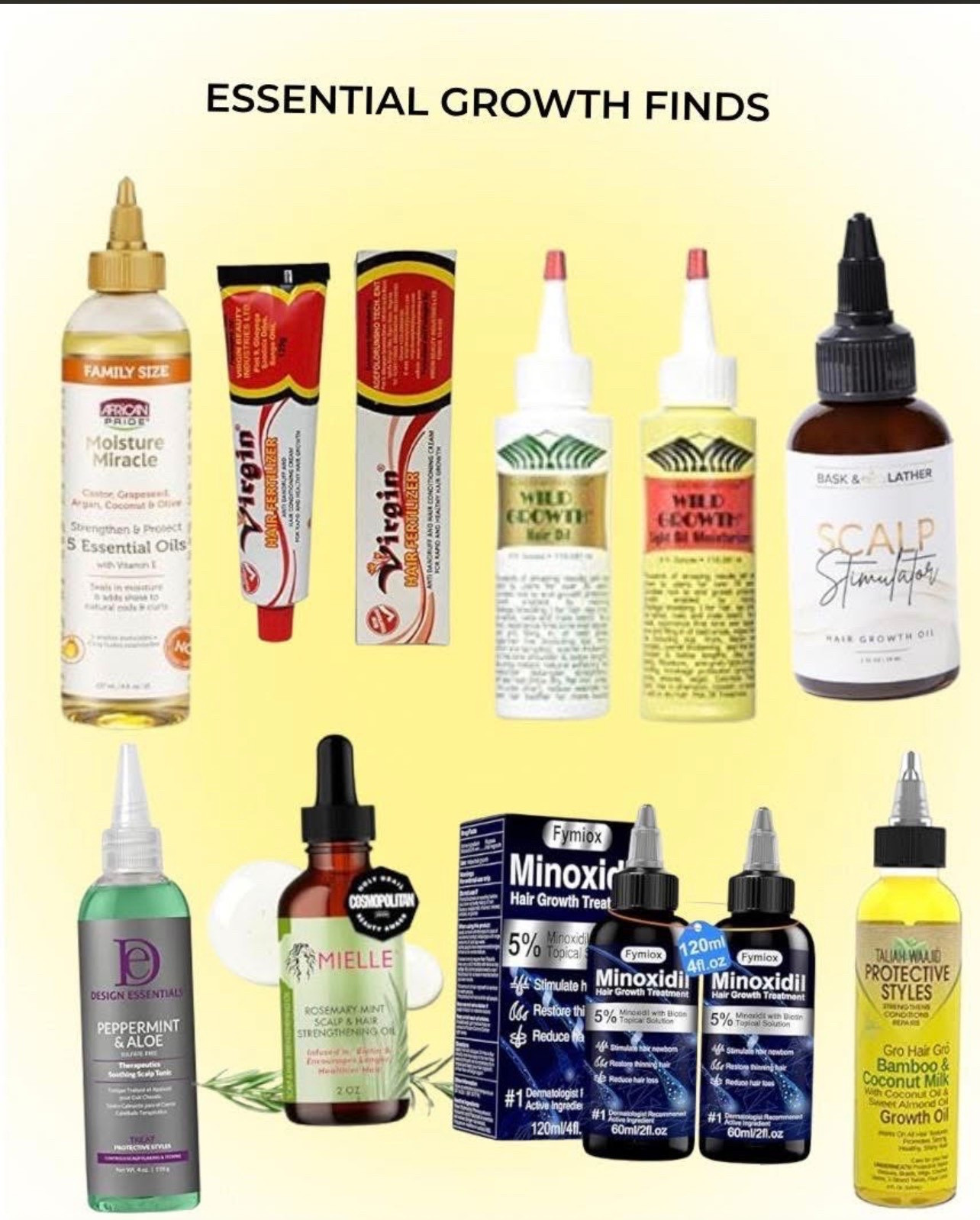 Healthy hair starts at the scalp ✨🌱
Sharing my essential hair growth oil finds that I swear by for longer, stronger, healthier strands. These oils keep my scalp nourished, help reduce shedding, boost shine, and support real growth over time. Whether you’re protective styling or wearing your natural hair out, these are must-haves in any routine.

All my go-to growth oils are linked on LTK 🧴✨
#LTKbeauty #HairGrowthJourney #HealthyHairEssentials #ScalpCare #NaturalHairCare #HairOilFinds



#LTKGiftGuide #LTKselfcare #LTKBeauty