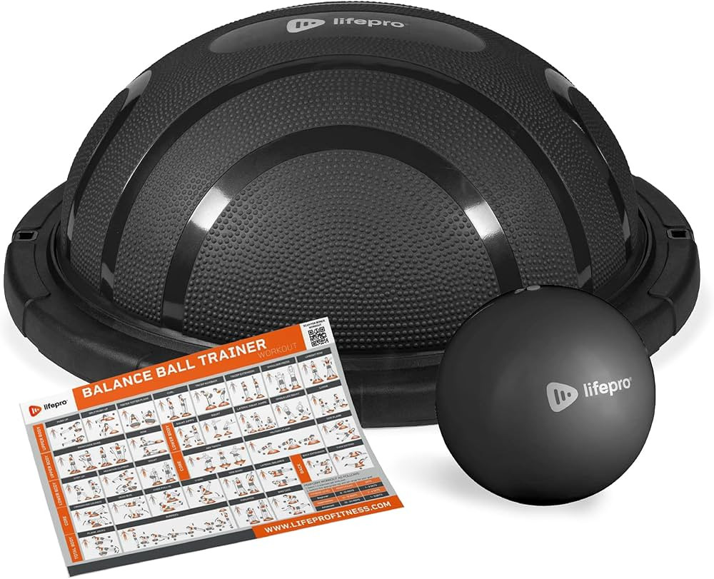 LifePro Half Exercise Ball Trainer - Balance Ball for Exercise - Balance Ball Trainer - Stability... | Amazon (US)