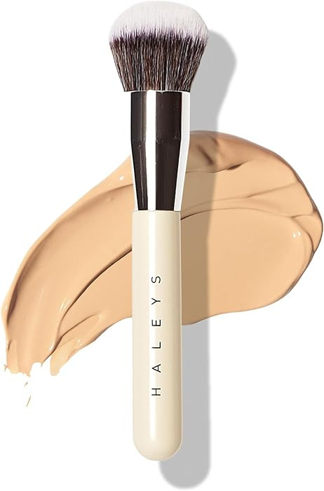 Haleys Beauty Kabuki Foundation Brush For Applying Powder, Foundation, Bronzer, Blush, and Minera... | Amazon (US)