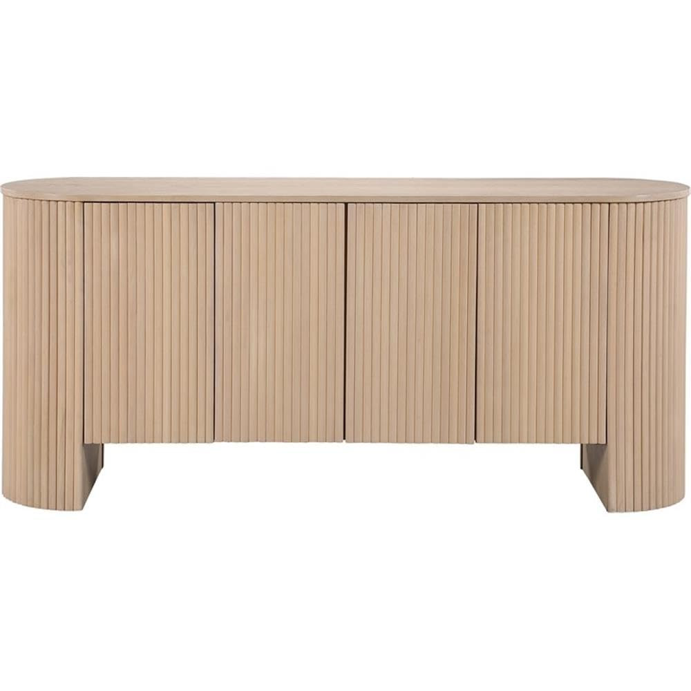 Meridian Furniture 385Oak Belinda Collection Mid-Century Modern Sideboard/Buffet with Rich Natura... | Amazon (US)