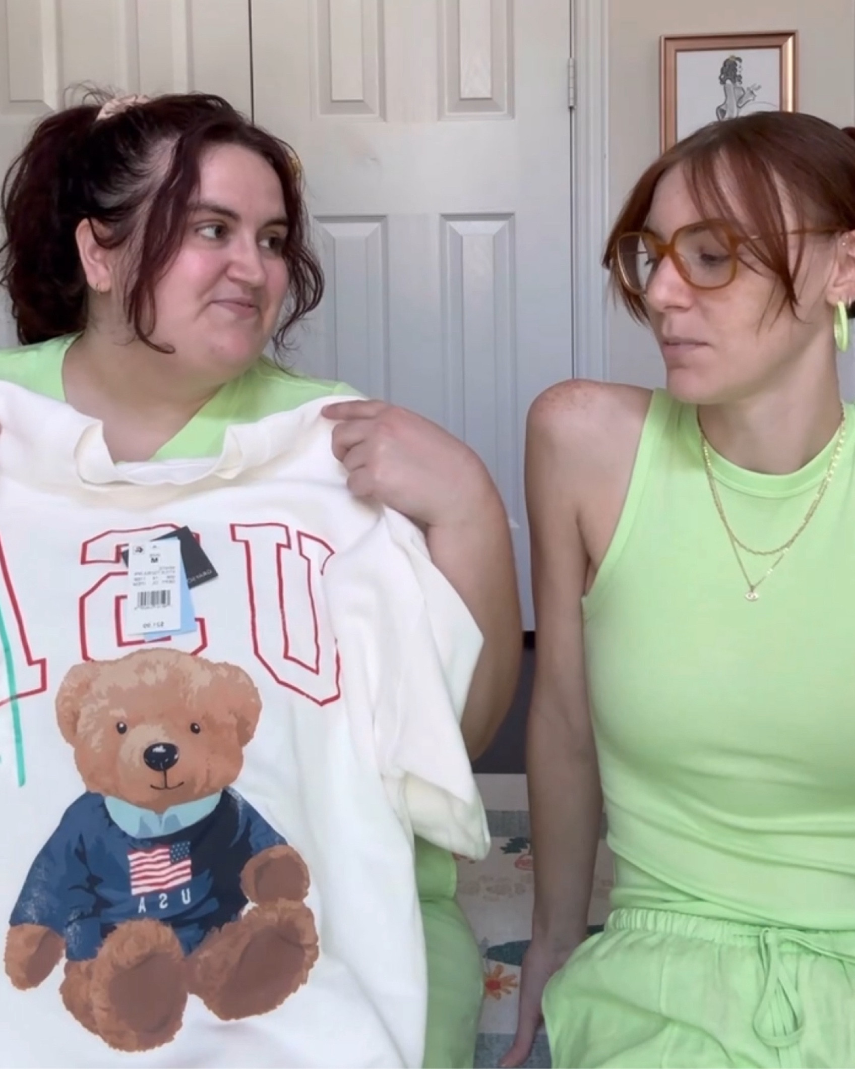 This sweatshirt runs large so it’s perfectly oversized, even when we get up to the plus sizes! Kat got a 3X and Summer got a M.

Also tagged the bee haw socks and the creamy coconut Dr. Pepper from the rest of this weekly treat!

#LTKfindsunder50 #LTKGiftGuide #LTKstyletip
