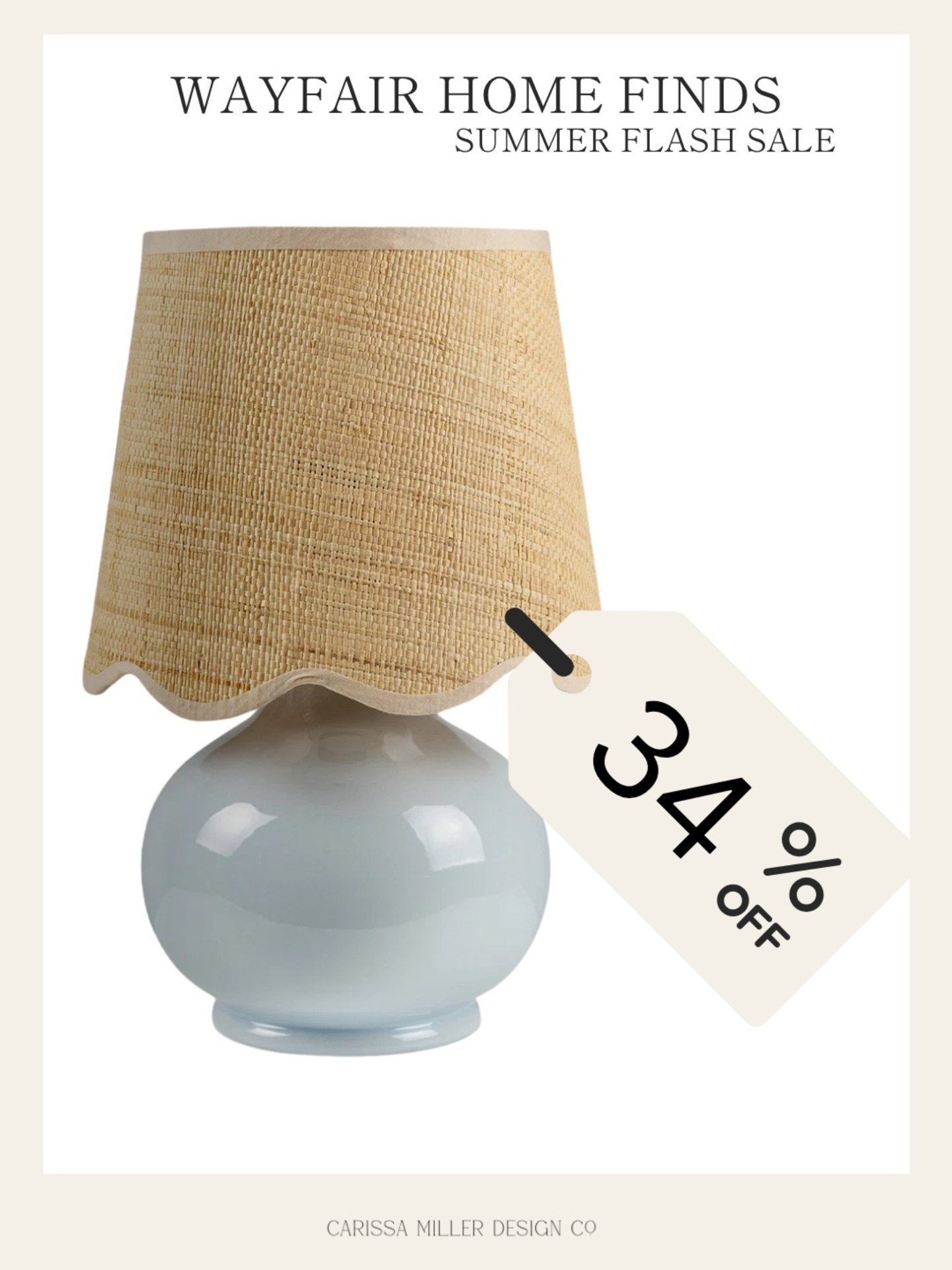 I’m obsessed with this super cute lamp!